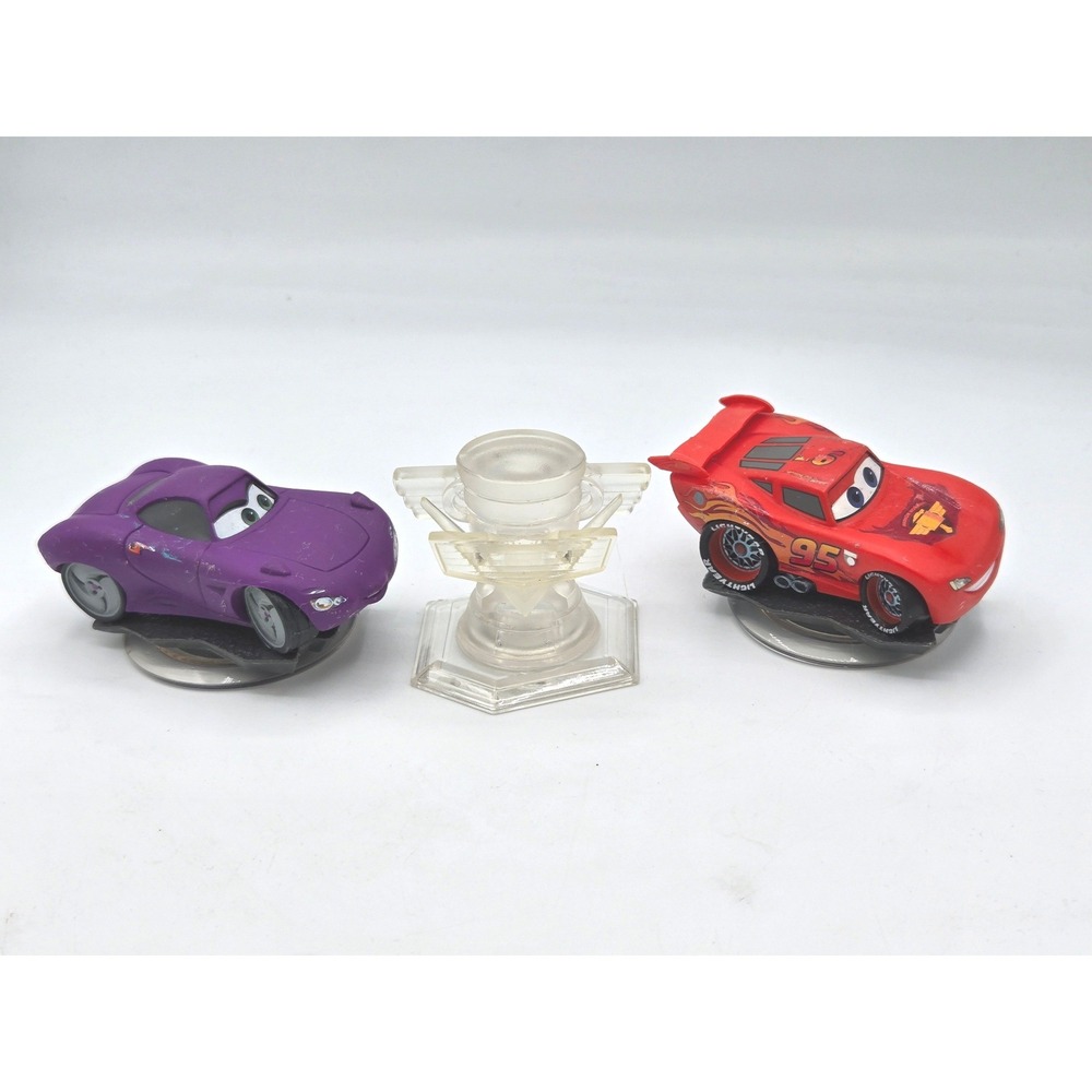 Disney‎ Infinity 1.0 Cars Playset - Lightning McQueen, Holley Shiftwell & Trophy